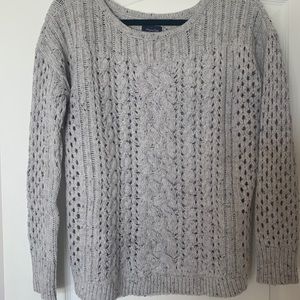 American Eagle cable knit sweater